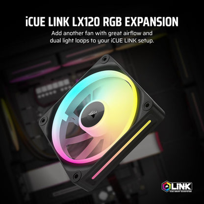 Corsair CO-9051025-WW iCUE Link LX120 RGB Fan