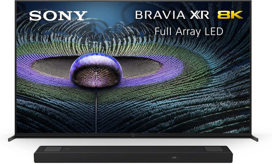 Sony BRAVIA XR Z9J 75" 8K LED TV and HT-A5000 Soundbar