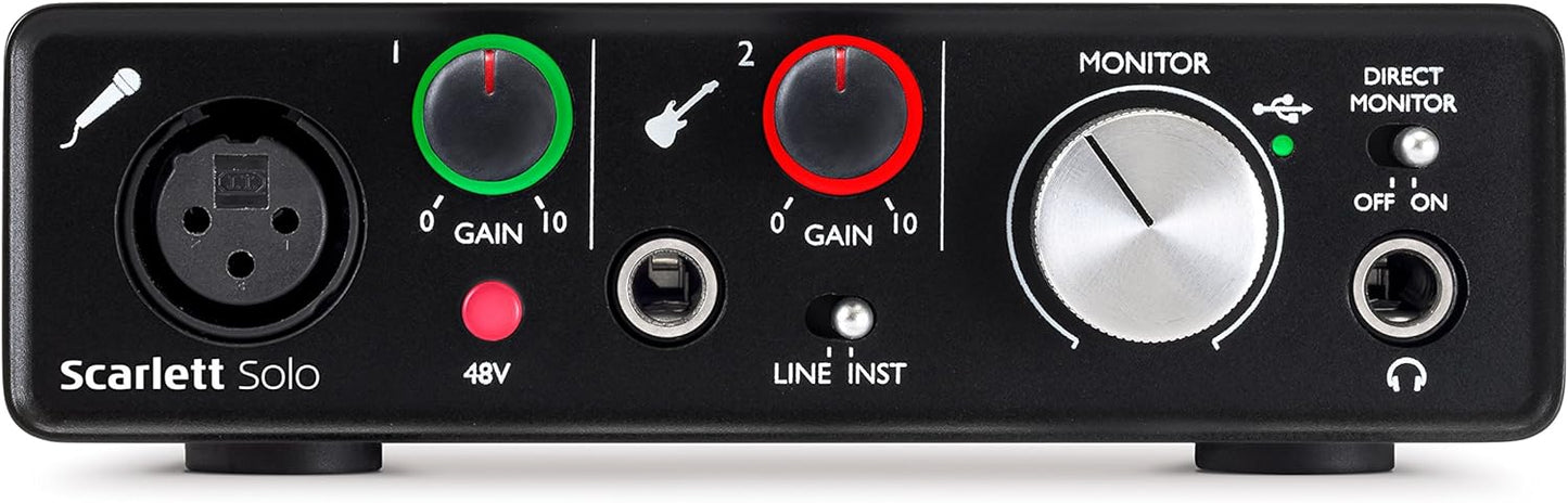 Focusrite AMS-SCARLETT-SOLO-2ND-GEN Scarlett Solo 2nd Gen Interface
