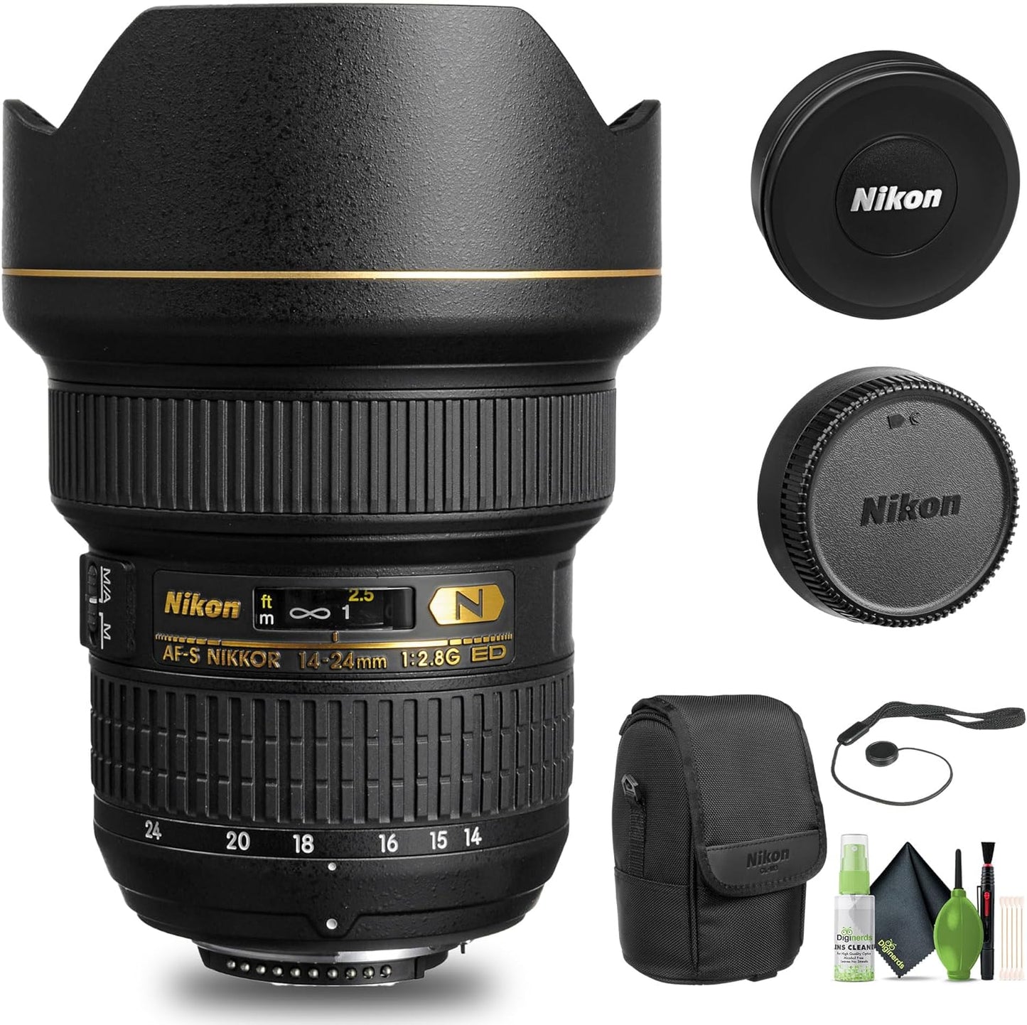 Nikon 2163 AF-S 14-24mm f/2.8G ED Zoom Lens (Renewed)