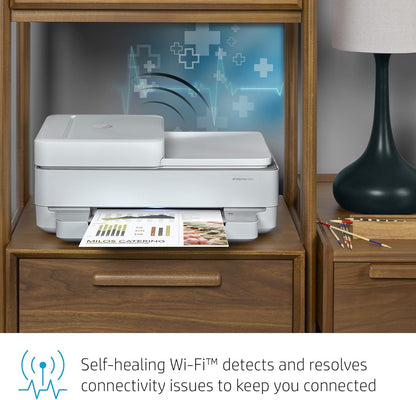 HP 5SE45A#B1F-cr Envy Pro 6455 Wireless All-in-One Printer Renewed
