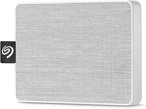 Seagate STJE1000402 One Touch 1TB Portable SSD White