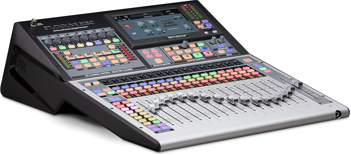 PreSonus STUDIOLIVE 32SC 32-Channel Digital Mixer AVB