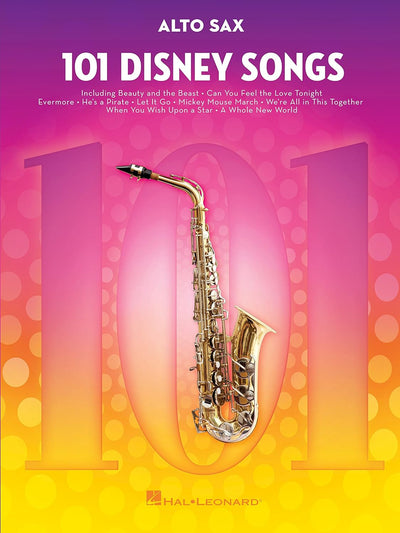 Hal Leonard Corporation Alto Sax 101 Disney Songs
