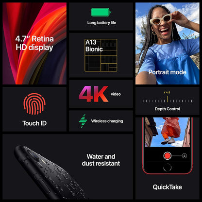 Apple iPhone SE 128GB (Product) RED [Locked]