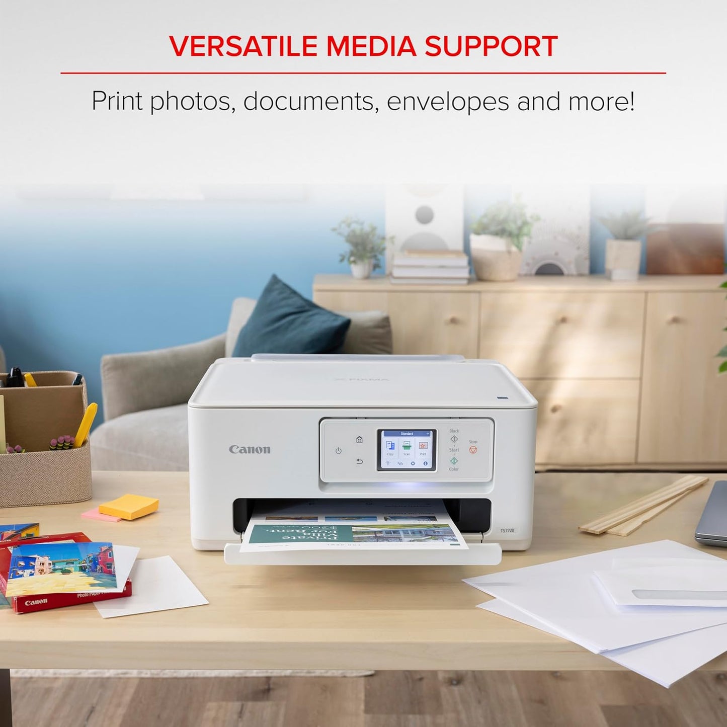 Canon PIXMA TS7720 Wireless All-in-One Printer