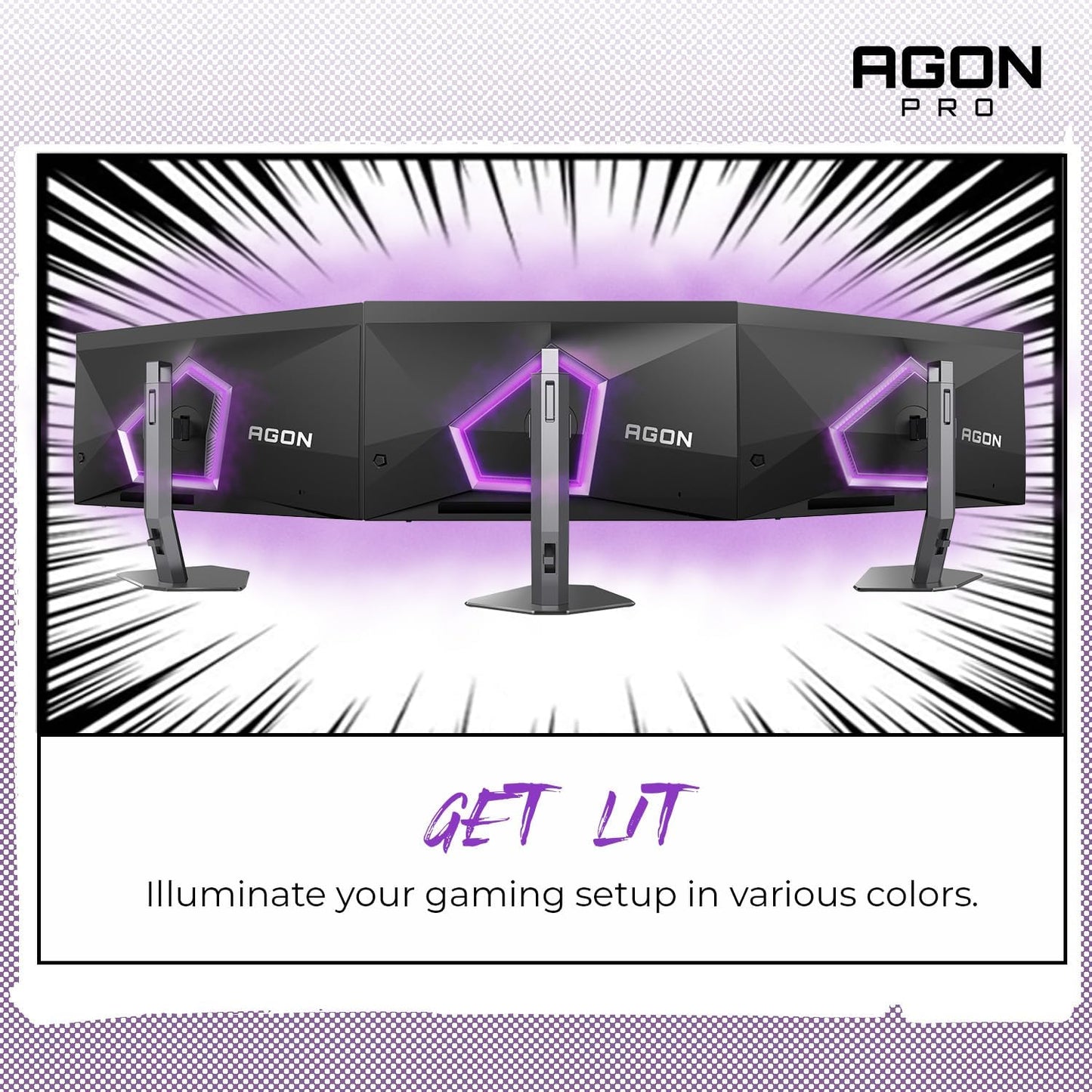 AOC AG276QZD2 Agon PRO 27" OLED 240Hz Gaming Monitor