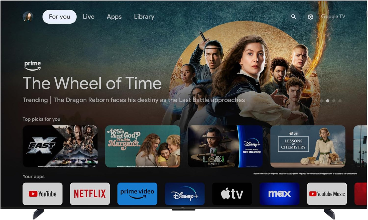 TCL 98Q651G 98-Inch QLED 4K UHD Smart Google TV