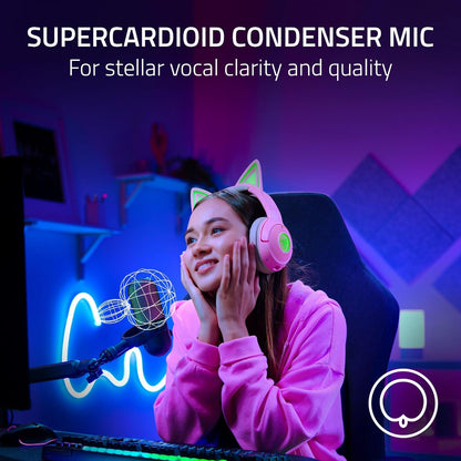 Razer RZ19-05060100-R3U1 Seiren V3 Chroma RGB Streaming Microphone