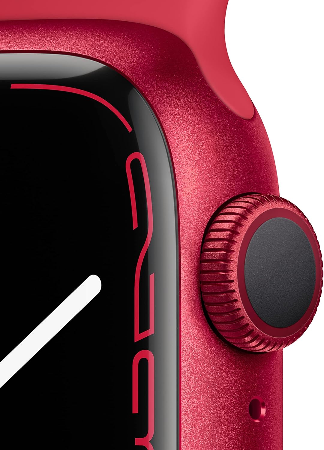 Apple Watch Series 7 - GPS, 41mm Red Aluminum (Renewed)
