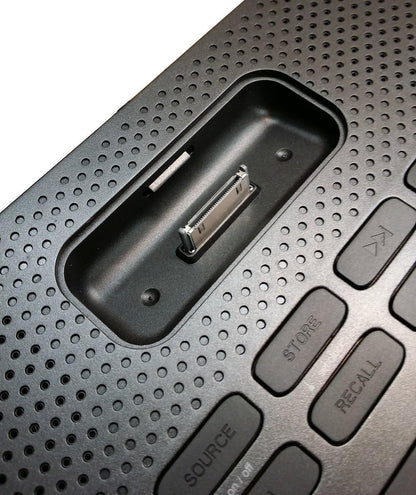 RCA RC150i Dual Wake Clock Radio iPod iPhone