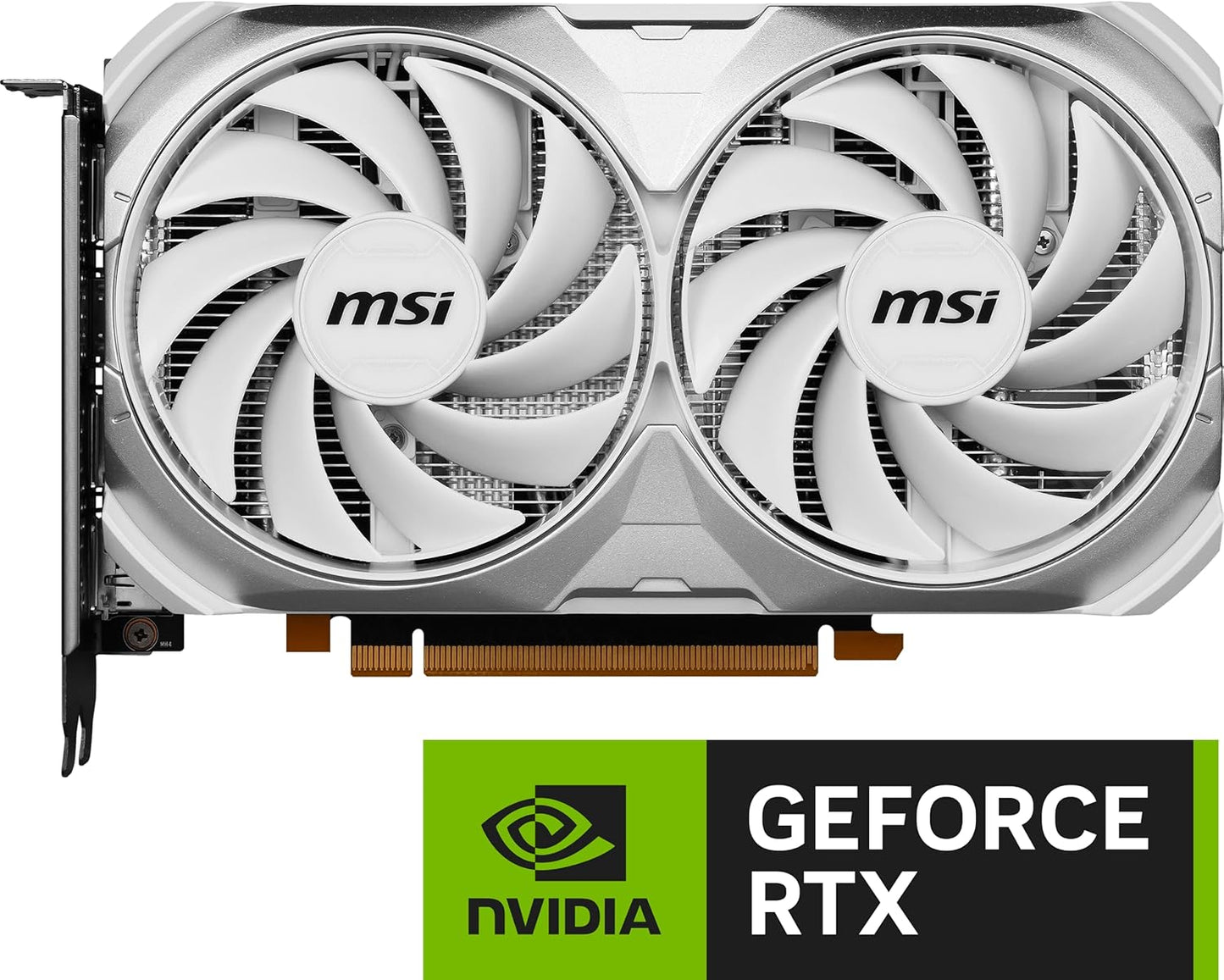 MSI RTX 4060 VENTUS 2X White OC Gaming GPU