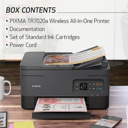 Canon 4460C052 PIXMA TR7020a Wireless All-in-One Printer