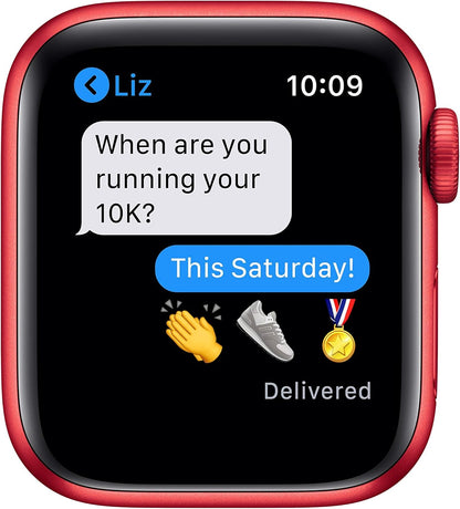 Apple A2293 Watch Series 6 GPS + Cellular 40mm RED Renewed