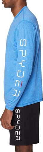 Spyder S923173 Heather Long Sleeve Rashguard