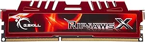 G.Skill F3-1600C9S-8GXLL 8GB DDR3 1600MHz Memory Module - RipjawsX
