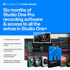 PreSonus 2777900102 AudioBox GO Creator Bundle - Studio Recording