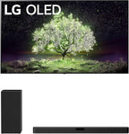 LG OLED65A1PUA 65-Inch 4K OLED TV Soundbar Bundle (Used)