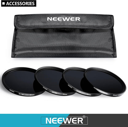 Neewer IR 52MM Infrared Filter Set IR720, IR760, IR850, IR950