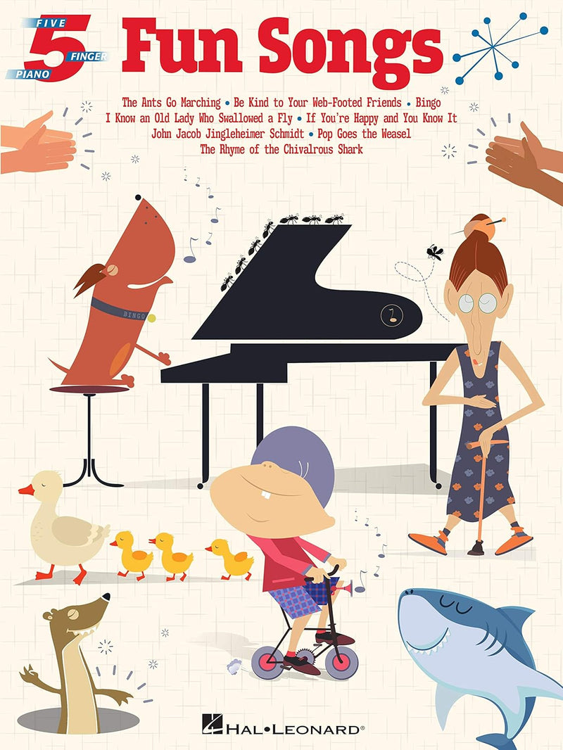 Hal Leonard Corporation Fun Songs Five-Finger Piano — main product image