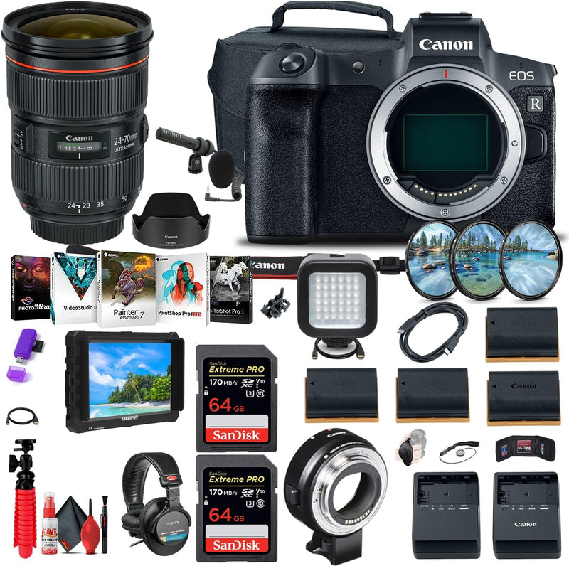 Canon 3075C002 EOS R Mirrorless Camera Body Only — main product image