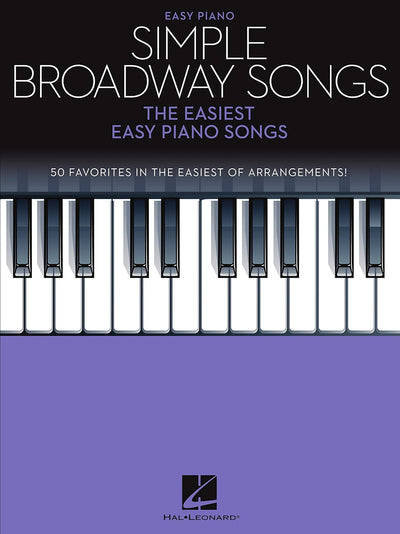 Hal Leonard Simple Broadway Songs Easy Piano