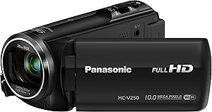 Panasonic HC-V250EG-K Camcorder-1080 Pixels