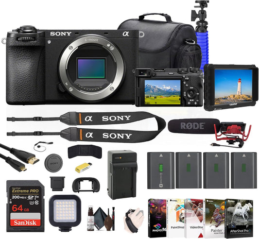 Sony ILCE-6700 a6700 Mirrorless Camera Body Bundle