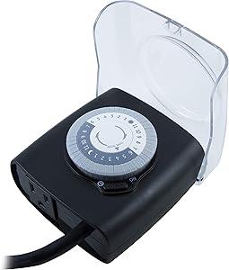 GE 31277 Extreme Weather Outdoor Mechanical Timer - Heavy Duty