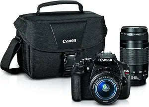 Canon 9126B069 EOS Rebel T5 DSLR Camera Lens Bundle
