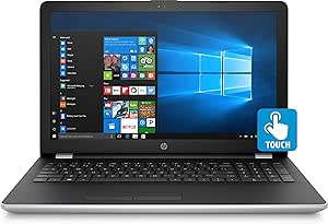 HP 3AX49UA Laptop: 15.6" Touchscreen, i5-7200U, 8GB RAM, 2TB HDD, Silver