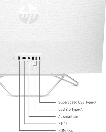 HP 24-CB0010 23.8-Inch All-in-One Desktop PC with Webcam