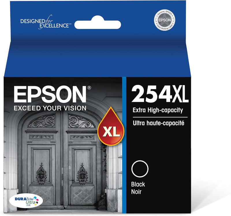 Epson T254XL120-S DURABrite Black High Capacity Ink Cartridge — main product image