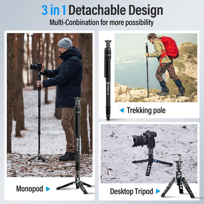 Sirui SIRUI 145 Rapid Carbon Fiber Monopod with Feet