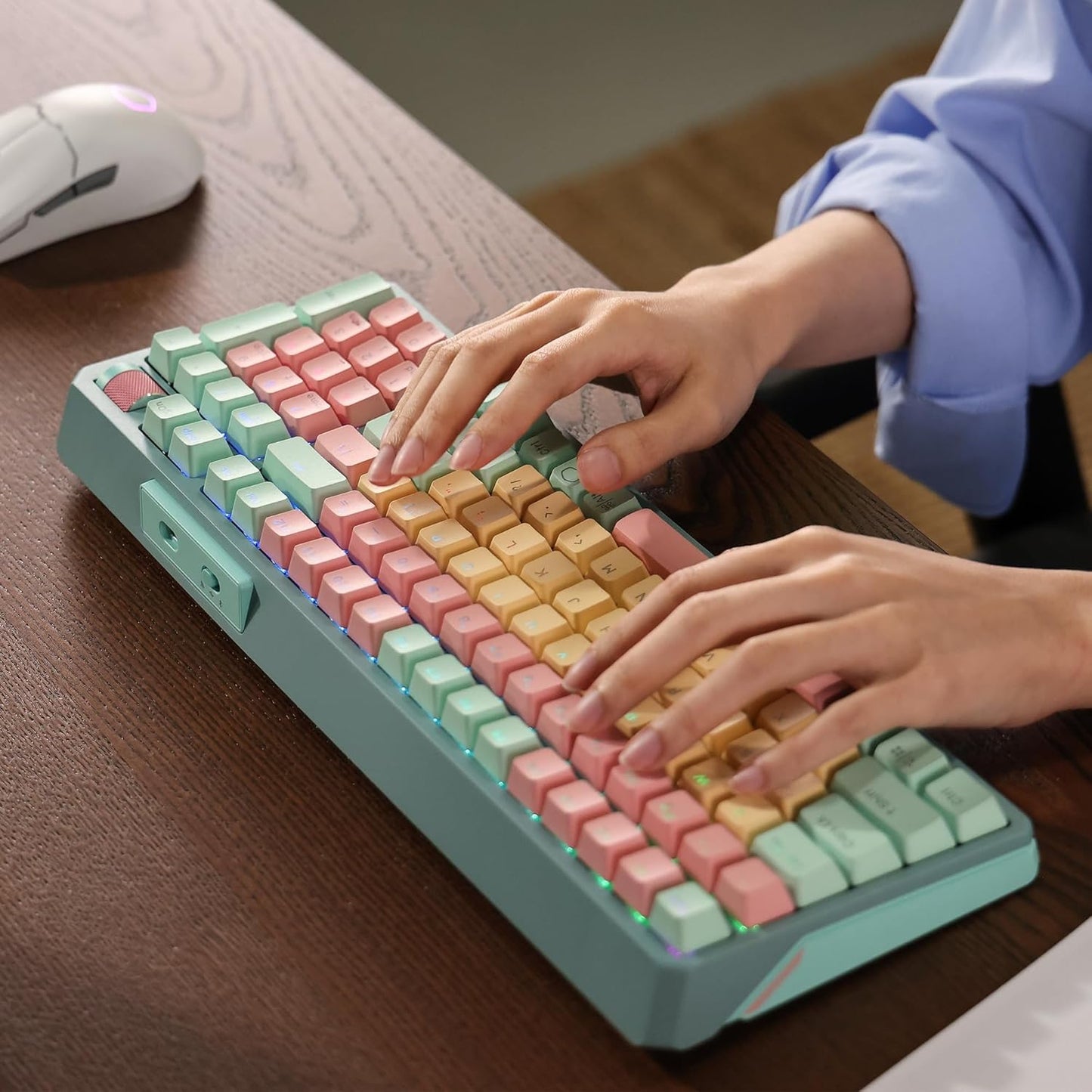 Cooler Master MK770 Macaron Wireless Mechanical RGB Keyboard