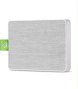 Seagate STJW500400 Ultra Touch 500GB Portable SSD White — main product image