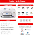 Canon 6704C022 Megatank G4280 Wireless All-in-One Printer