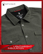Spyder Button Down Shirt - Regular Fit Tech Performance