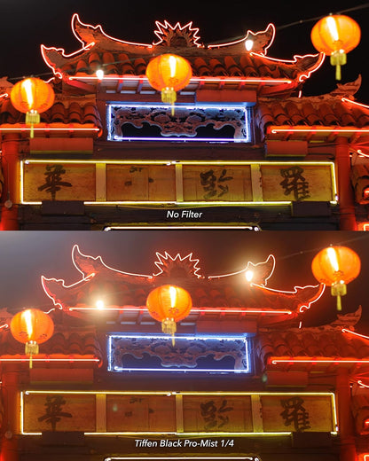 Tiffen 49BPM12 49mm Black Pro-Mist 1/2 Filter