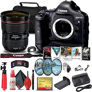 Canon 5253B002 EOS-1D X DSLR Camera Bundle