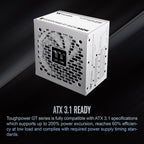 Thermaltake TPD-850AH2FXG-3 850W Snow White ATX 3.1 Power Supply
