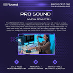 Roland BRC-ONE BRIDGE CAST Streaming Audio Mixer