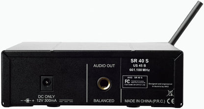 AKG 3347X00080 WMS40 Mini Vocal Wireless Mic System