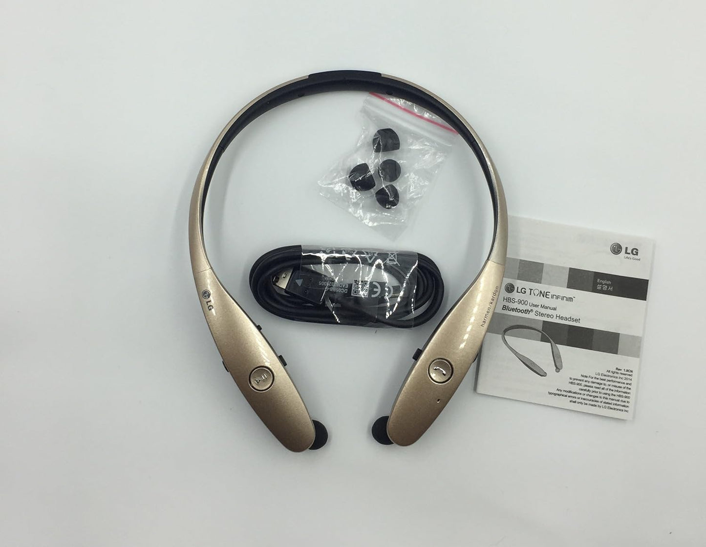 LG HBS-900.ACUSSVI Tone Infinim Bluetooth Headset Silver