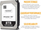 Hitachi HUH728080ALE604 Renewed 8TB SATA HDD