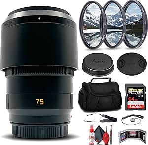 Leica APO-Summicron-SL 75mm f/2 ASPH. Lens Bundle