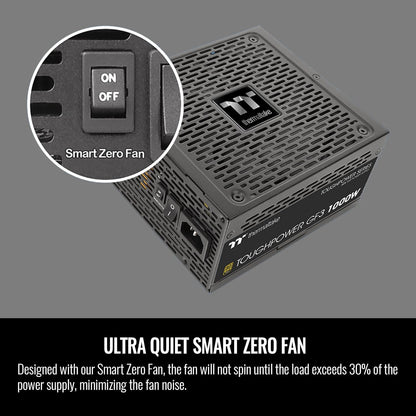 Thermaltake PS-TPD-1000FNFAGU-4 Toughpower GF3 1000W ATX 3.0 PCIe 5.0 PSU