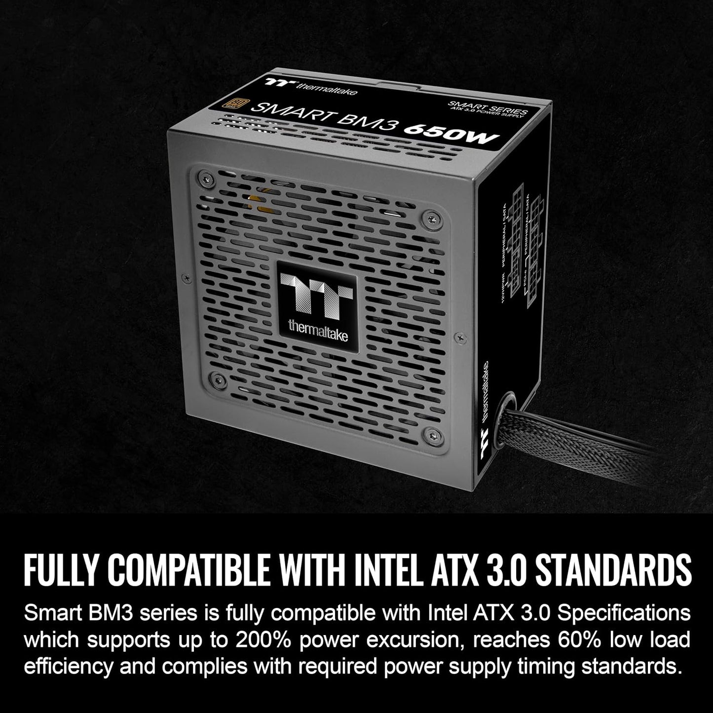 Thermaltake PS-SPD-0650MNFABU-3 650W ATX 3.0 PSU