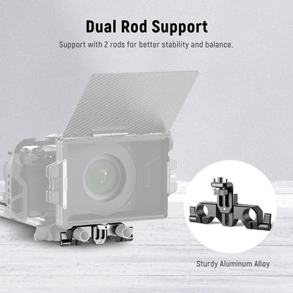 Neewer 10102568 15mm Rod Support Clamp