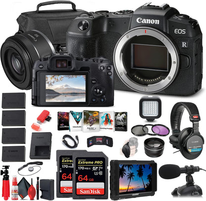 Canon 3380C002 EOS RP Mirrorless Camera Bundle (Renewed)